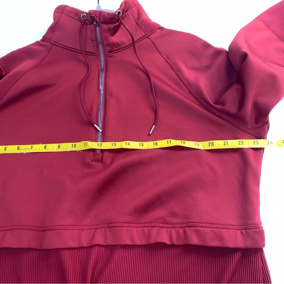 Avia Burgundy Wine Athletic Sweater - Picture 7 of 8